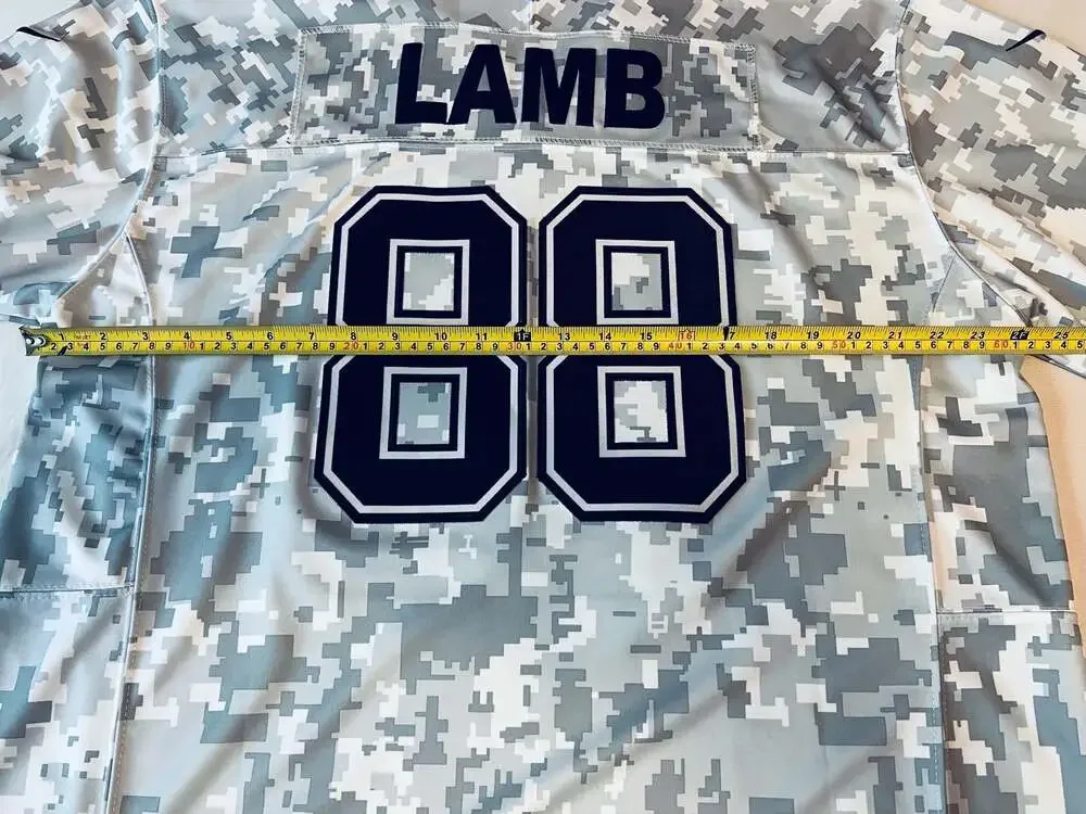 Nike Dallas Cowboys CeeDee Lamb #88 Arctic Camo 2024 Salute to Service Jersey